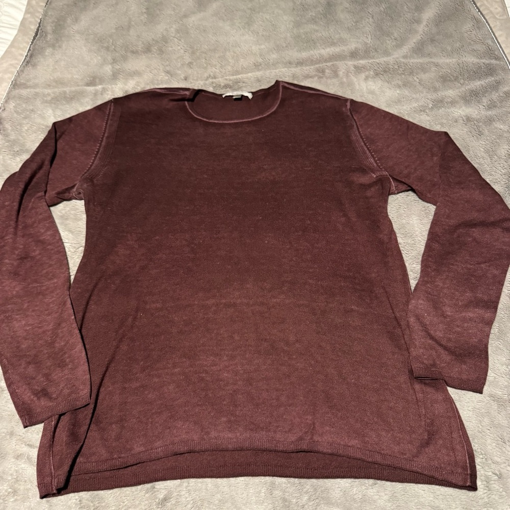 John Varvatos Silk & Cashmere Blend Crewneck Sweater